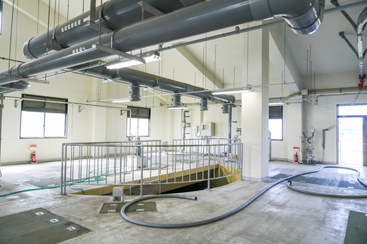 写真：浄化槽 施設内部